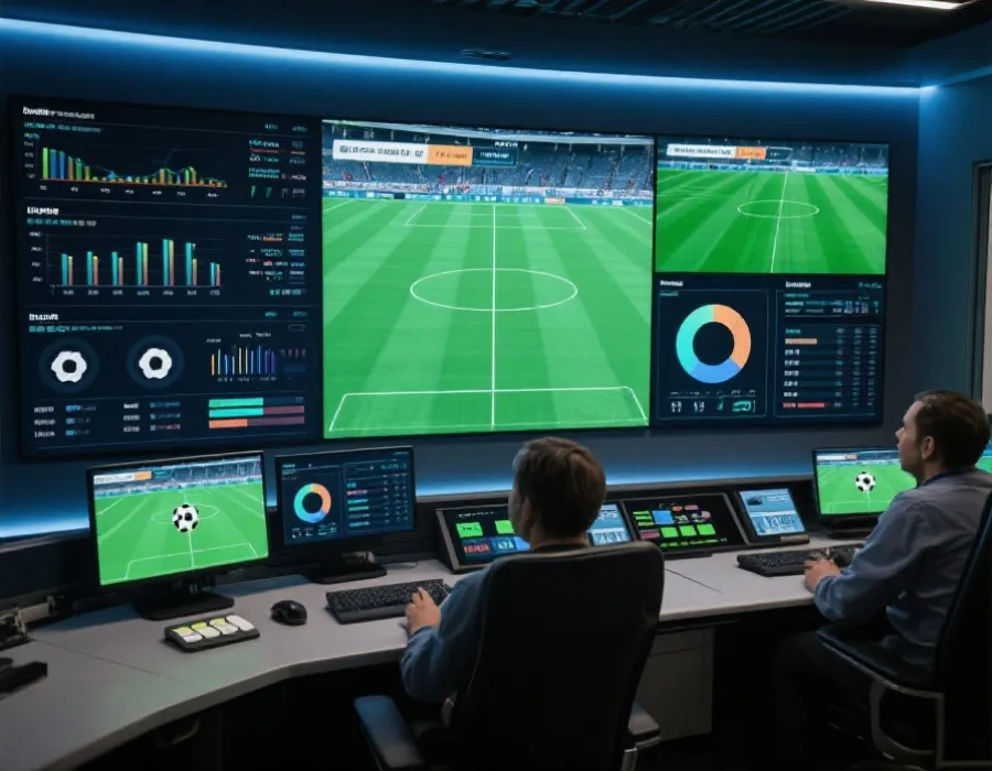 世界杯实时比分数据中心示意图